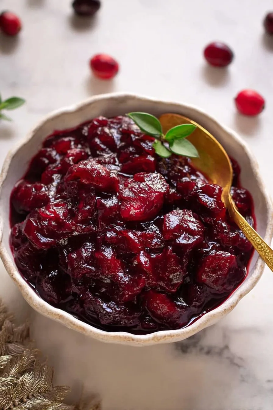 Cabernet Cranberry Sauce