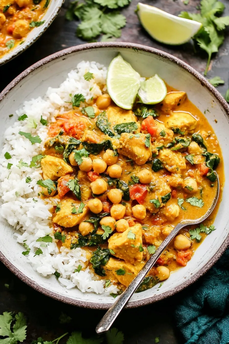 Chicken and Chickpea Curry