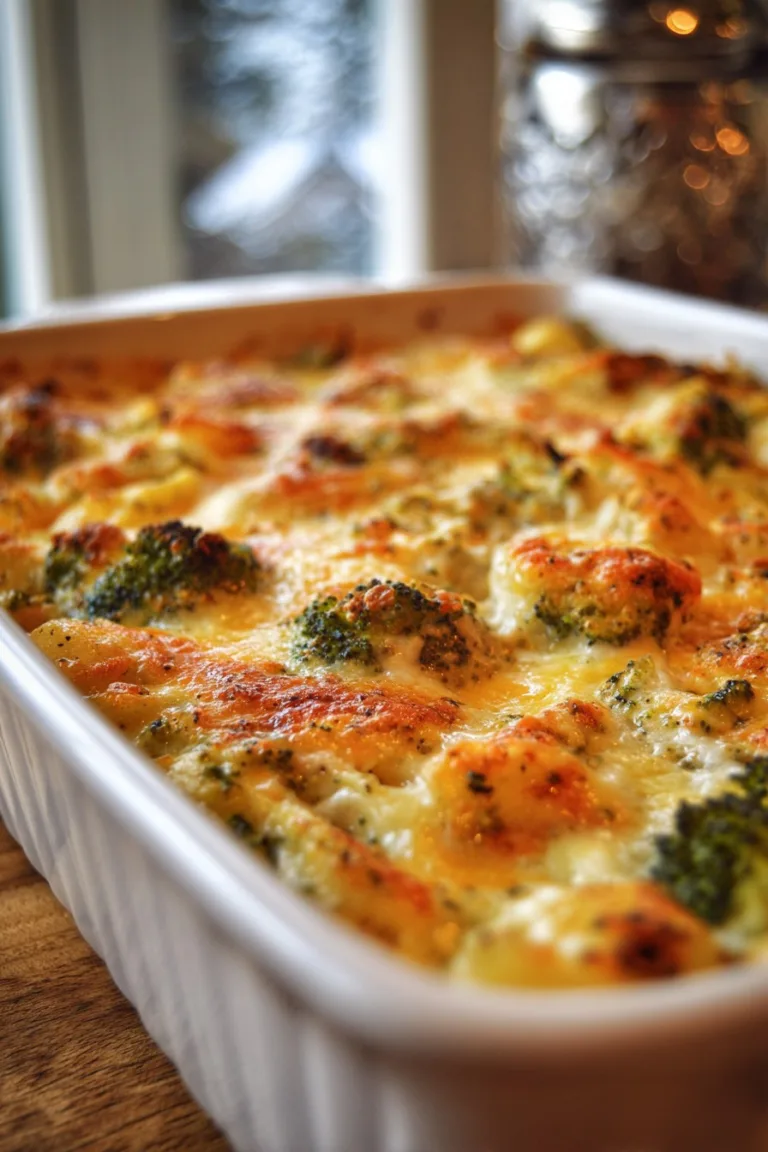 Chicken Broccoli Potato Casserole
