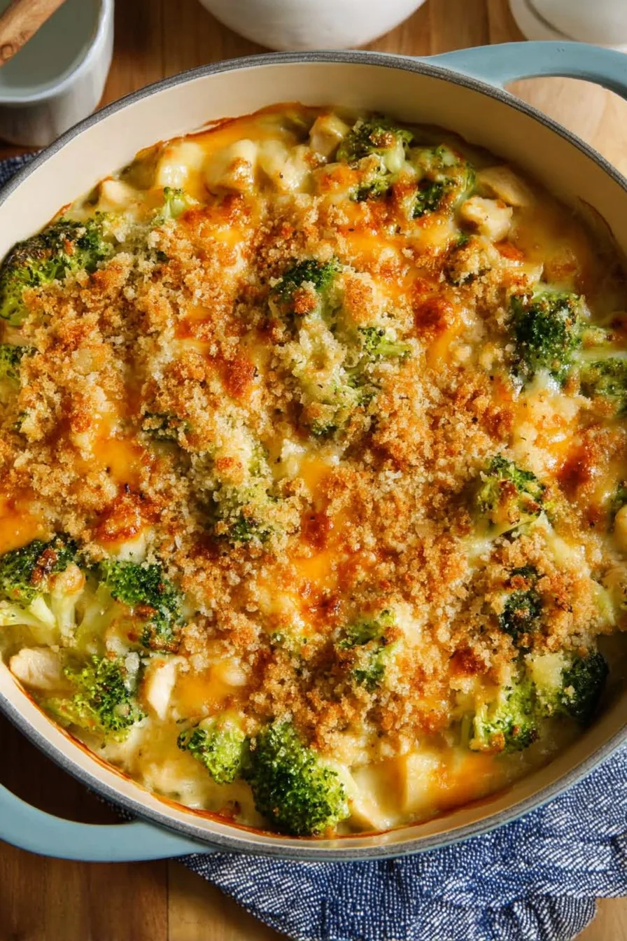 Chicken Broccoli Potato Casserole