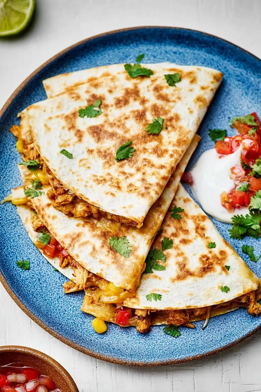 Chicken Quesadillas