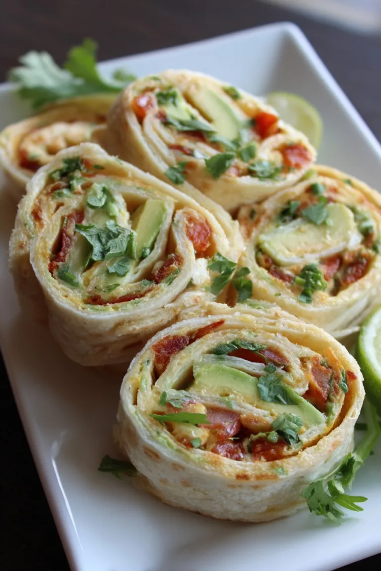 Easy Tortilla Pinwheels