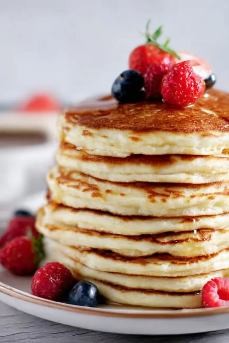 Fluffy American Pancakes