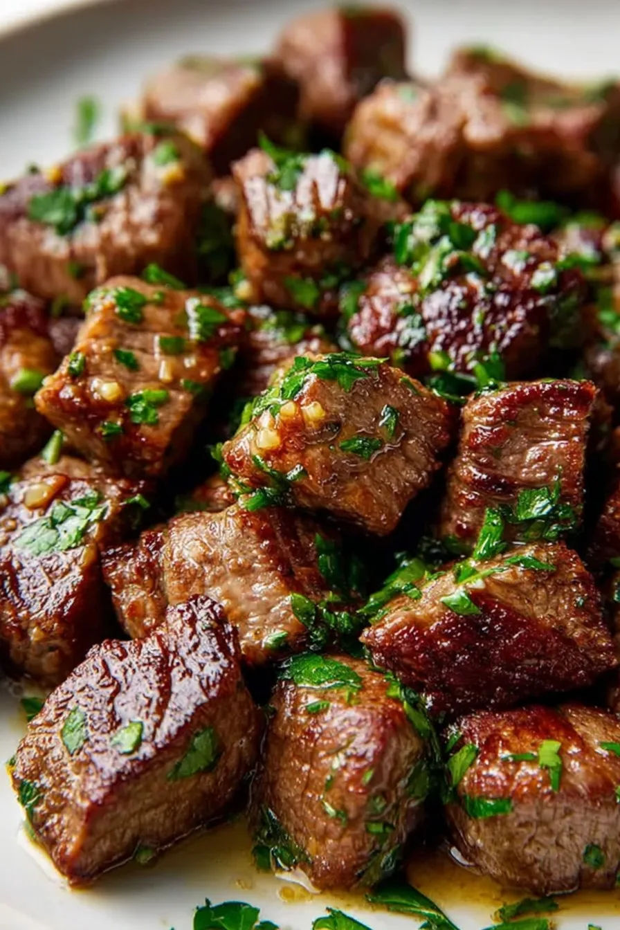 Garlic Butter Steak Bites