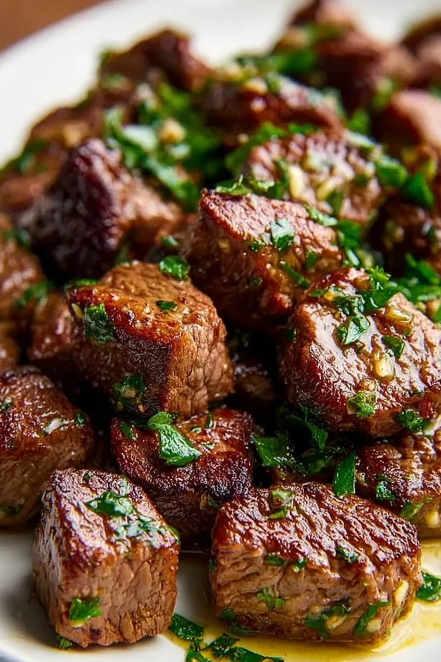 Garlic Butter Steak Bites