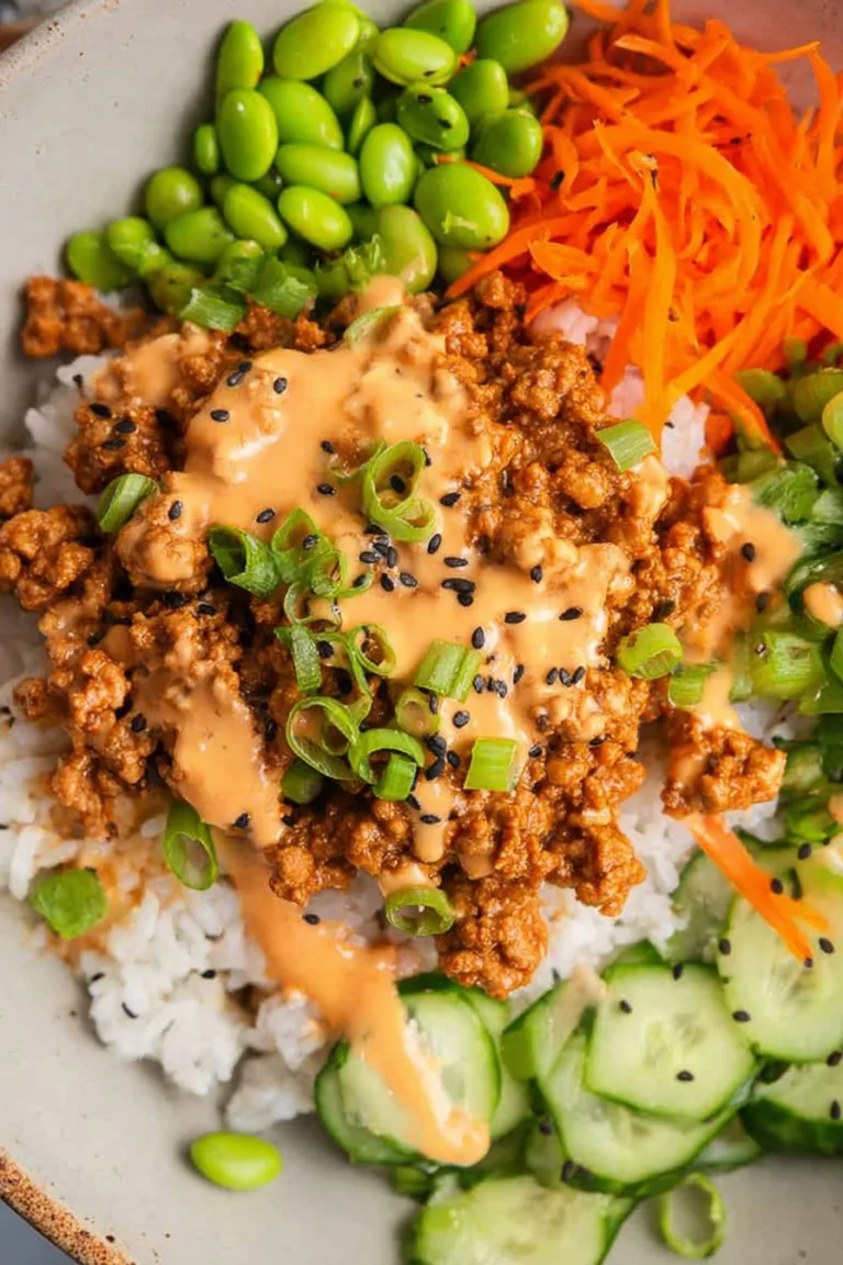 Ground Turkey Rice Bowls