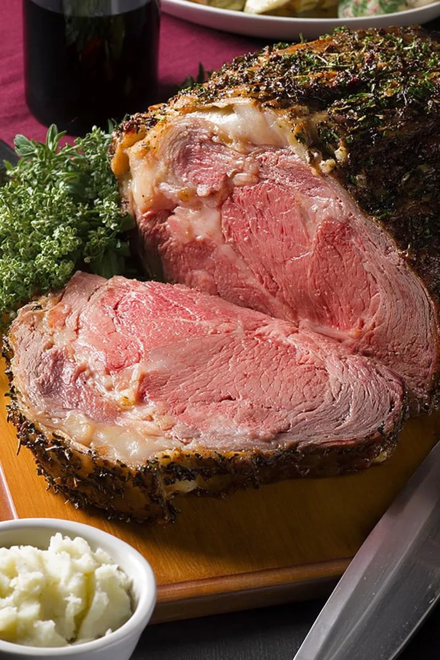 Herb-Crusted Prime Rib