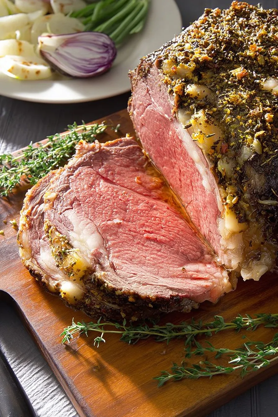 Herb-Crusted Prime Rib