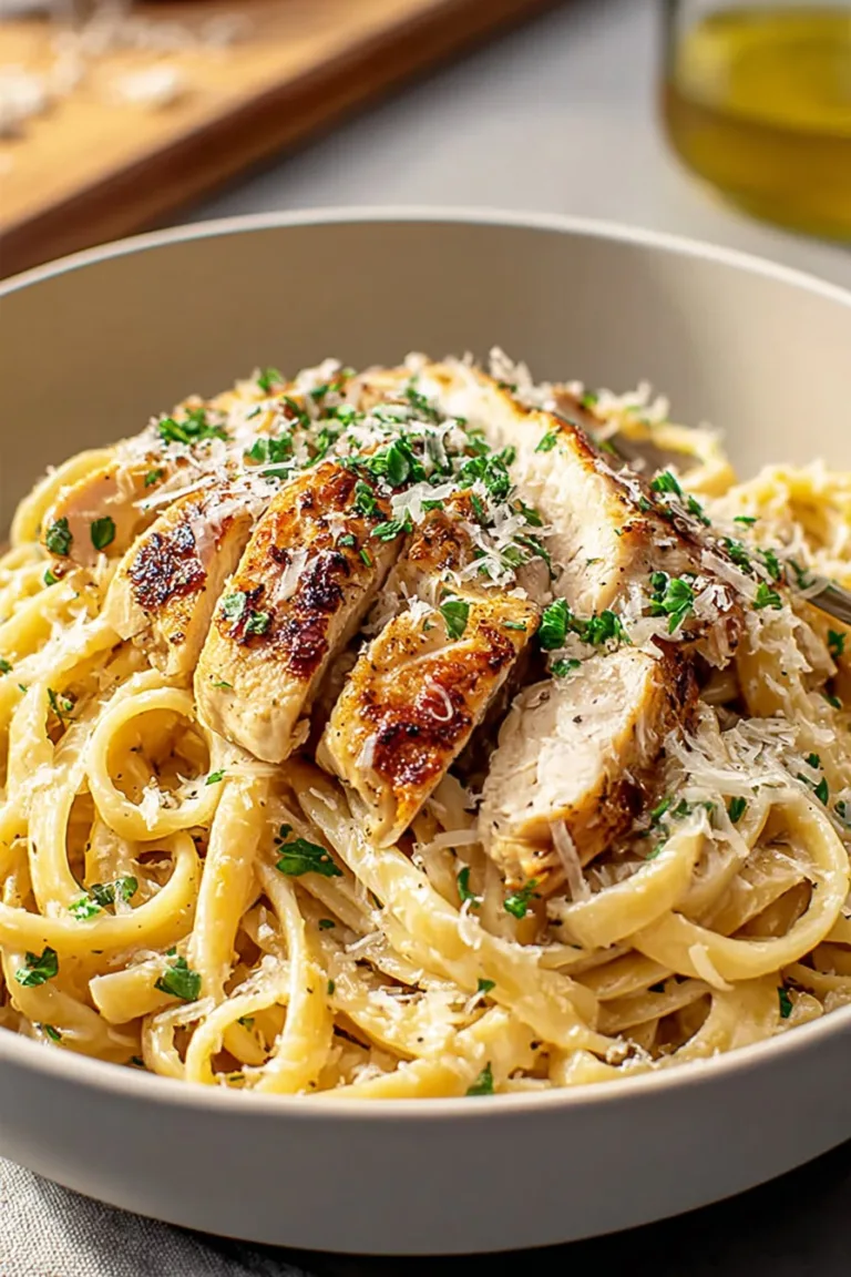 Irresistible Garlic Parmesan Chicken Pasta Recipe