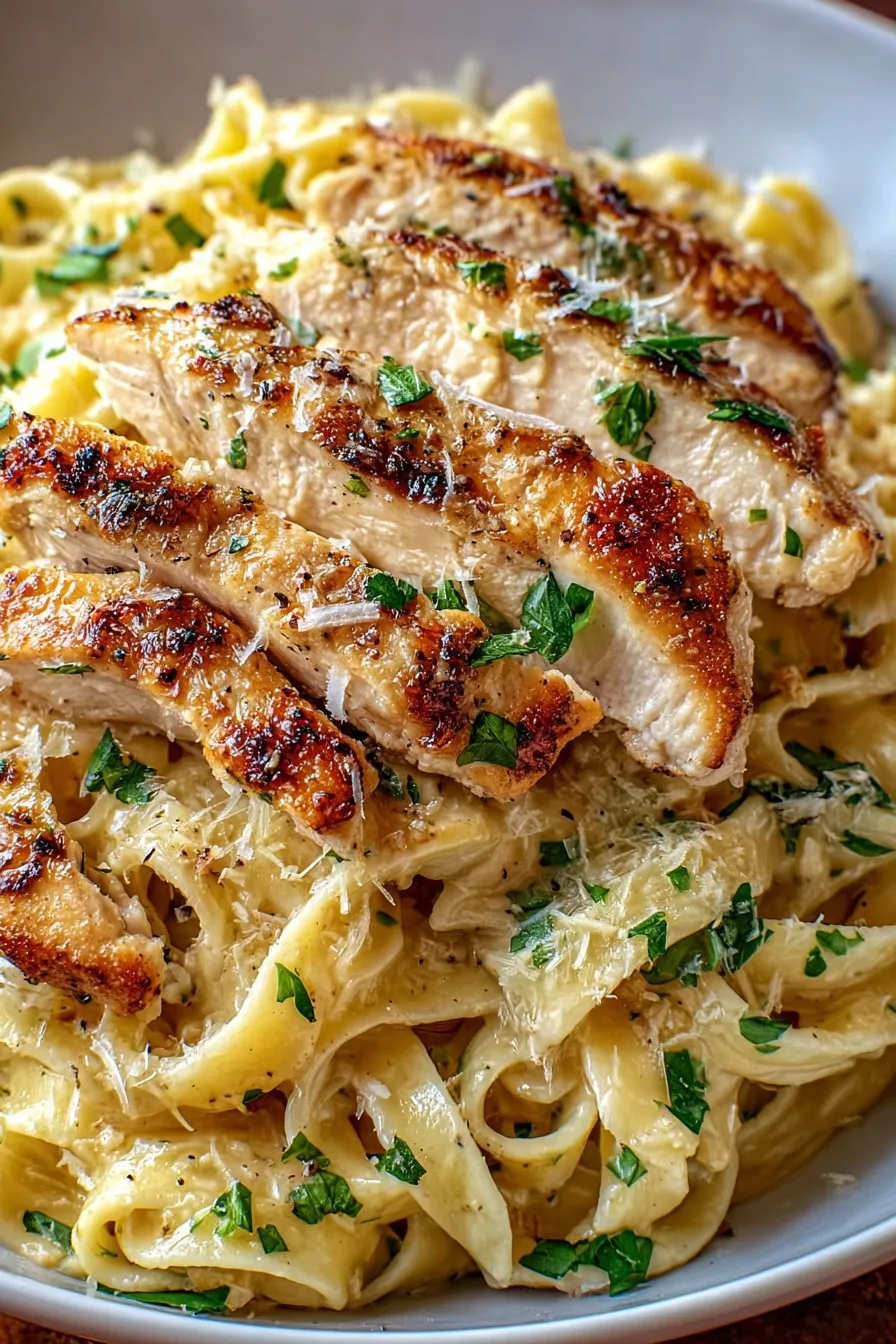 Irresistible Garlic Parmesan Chicken Pasta Recipe