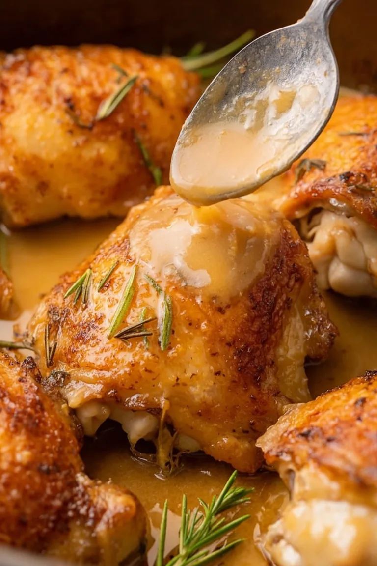 Maple Dijon Chicken Thighs