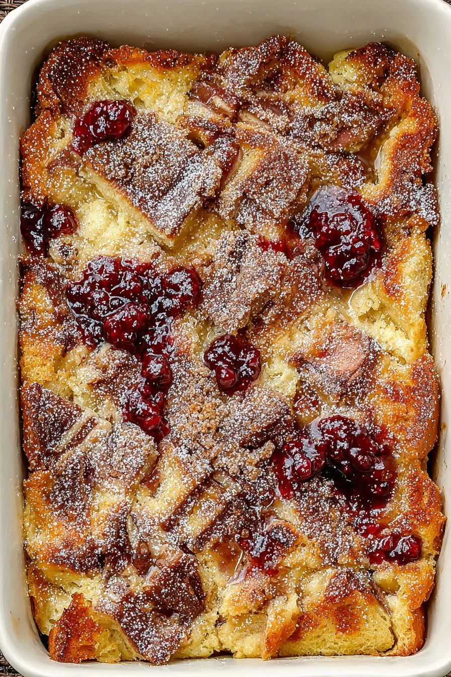 Monte Cristo French Toast Casserole
