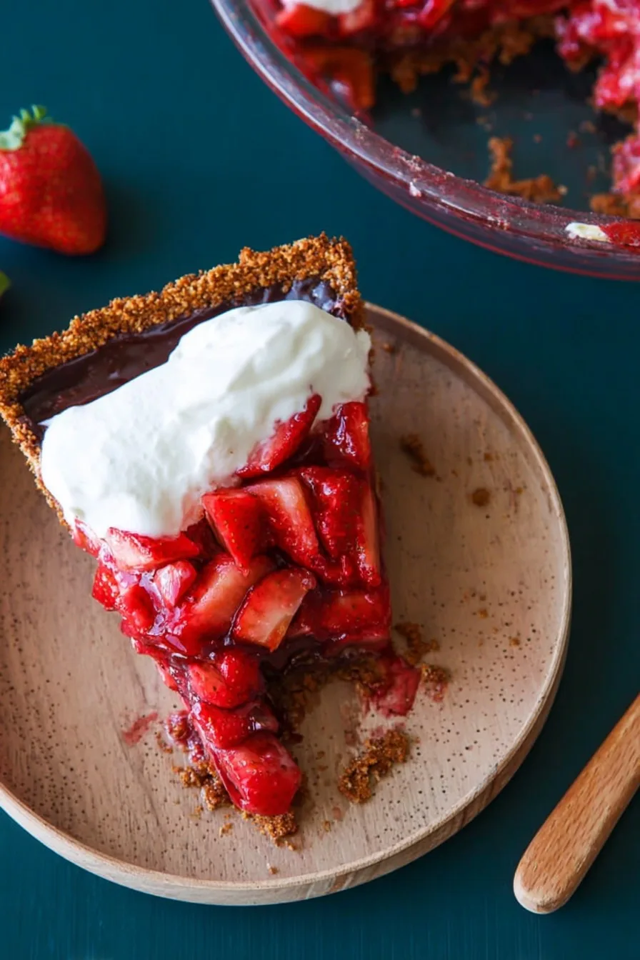 No Bake Strawberry Pie