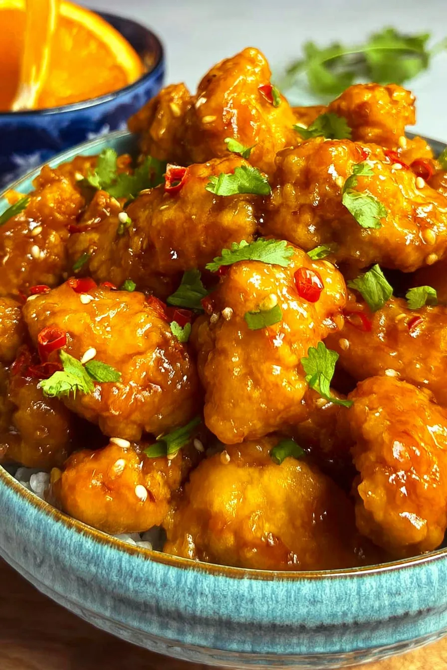 orange chicken