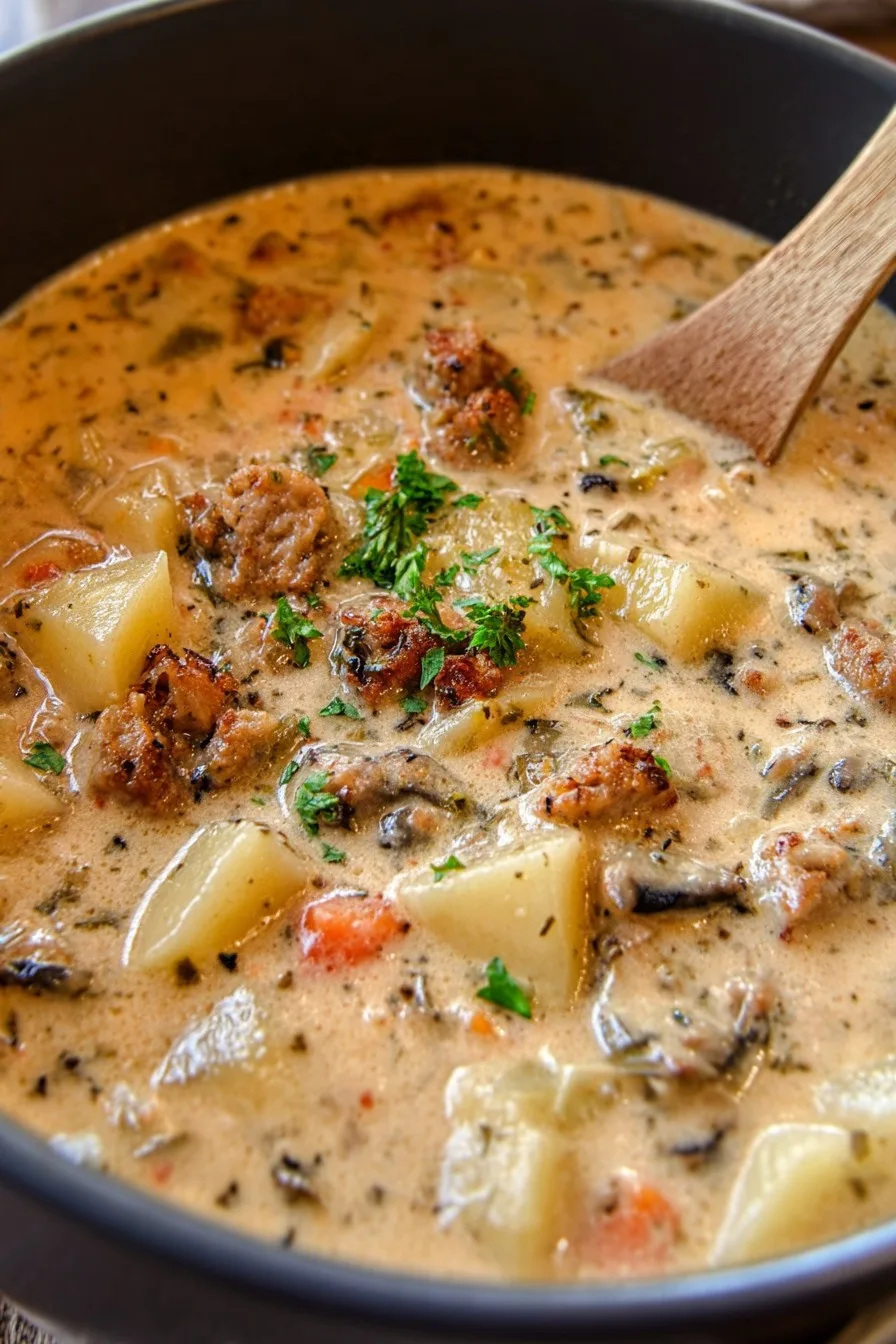 Potato and Sausage Chowder