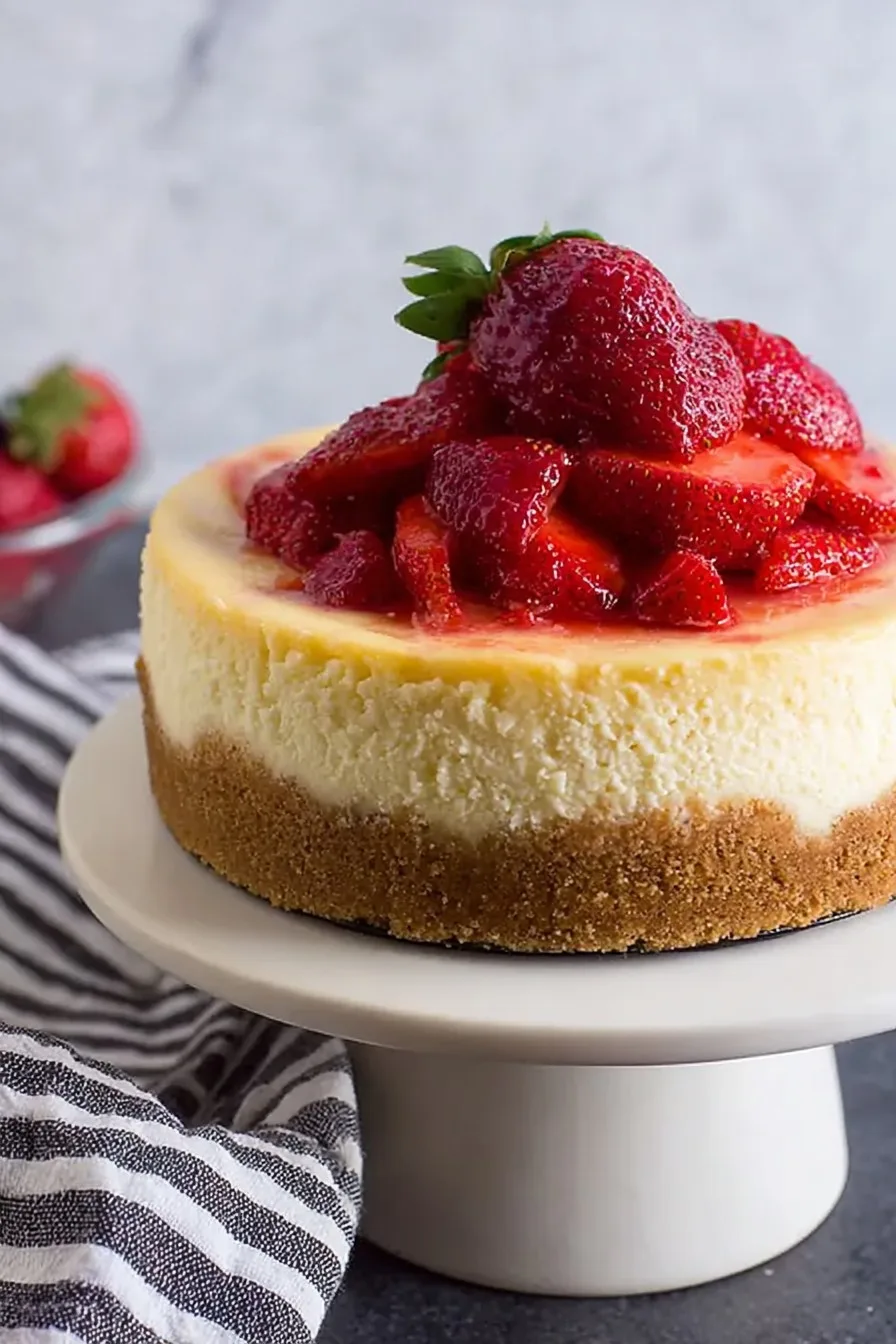Pressure Cooker Cheesecake