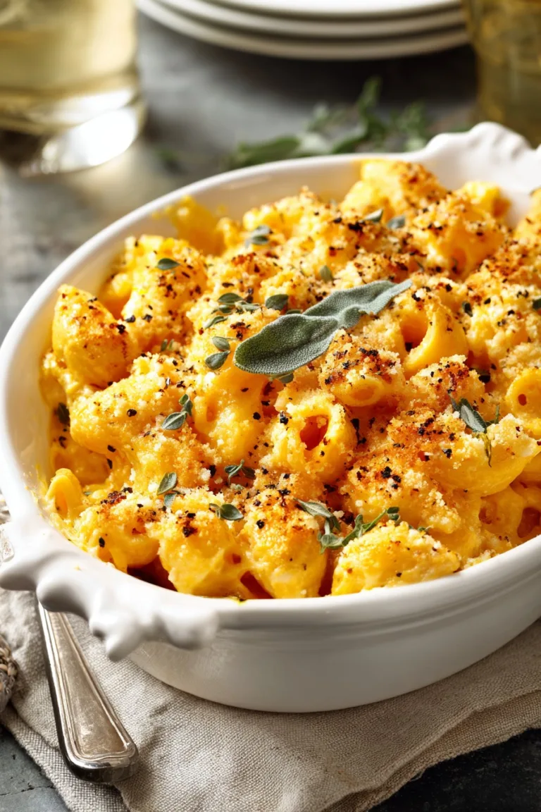 Pumpkin Ricotta Mac and Cheese