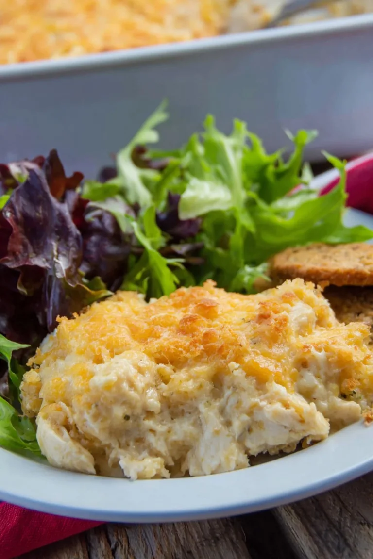 Ritz Cracker Chicken Casserole