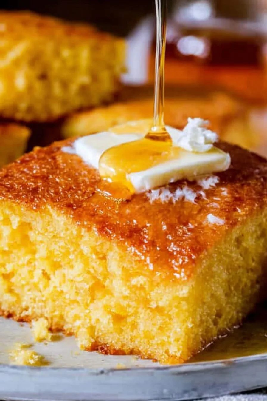 Sweet and Moist Cornbread Recipe