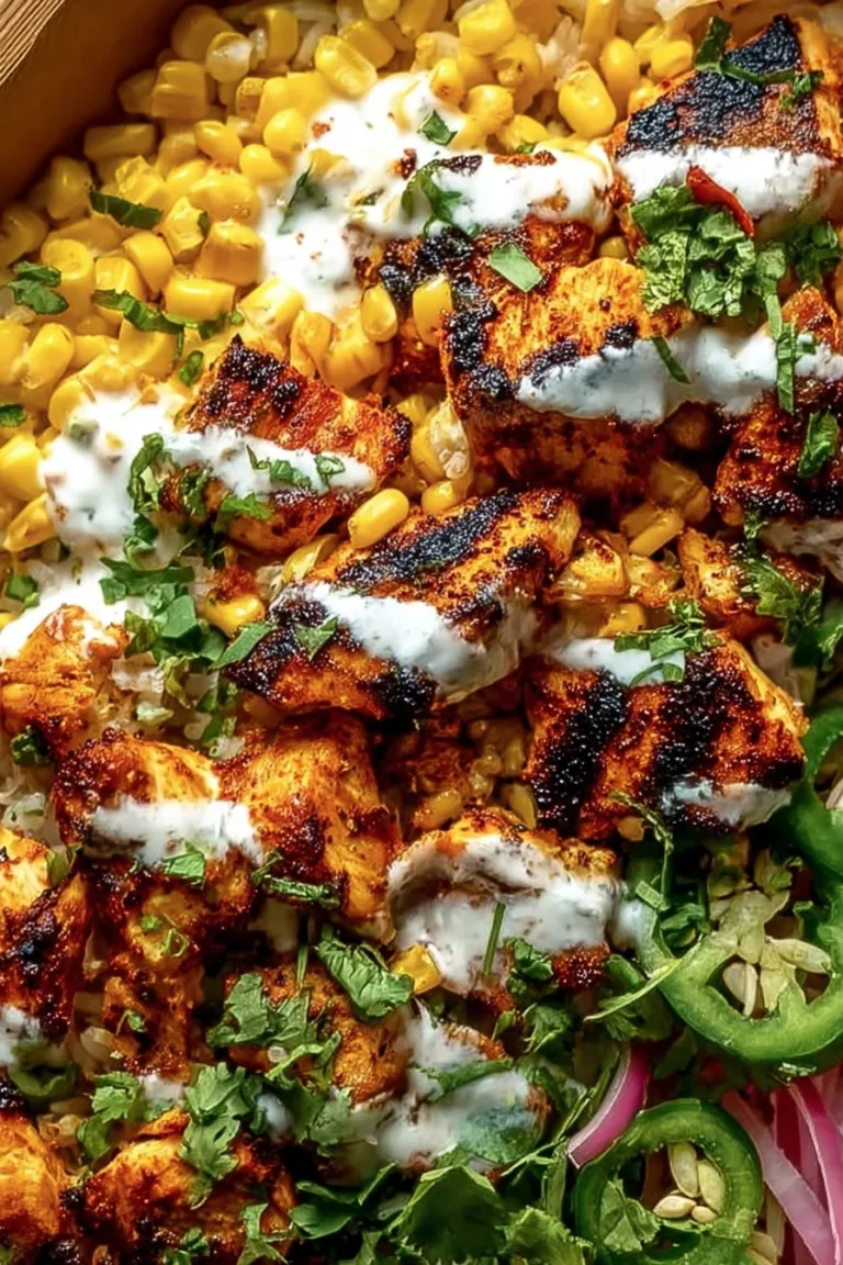 Tasty Street Corn Chicken Bowl