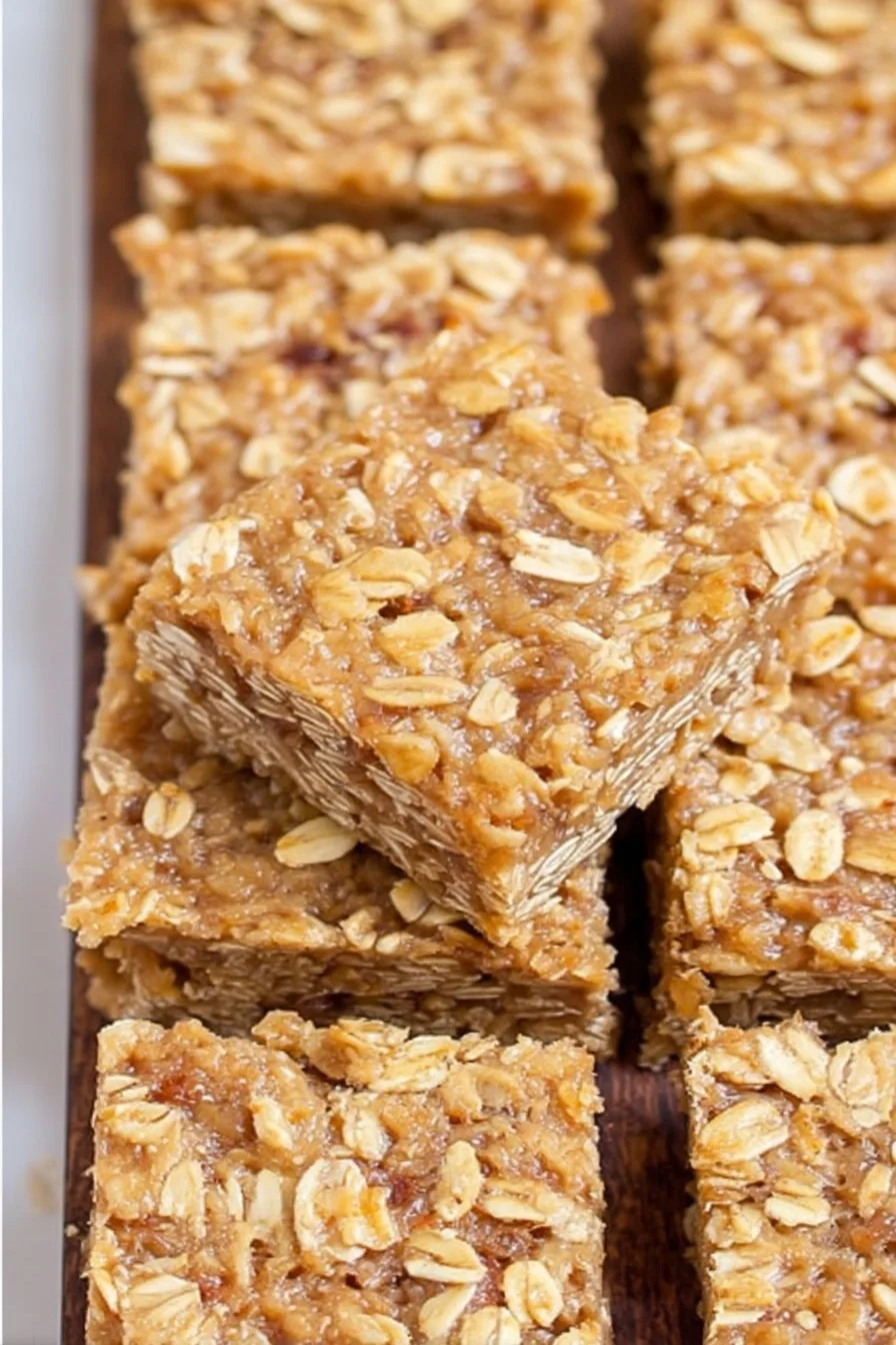 3 Ingredient Apple Oatmeal Bars