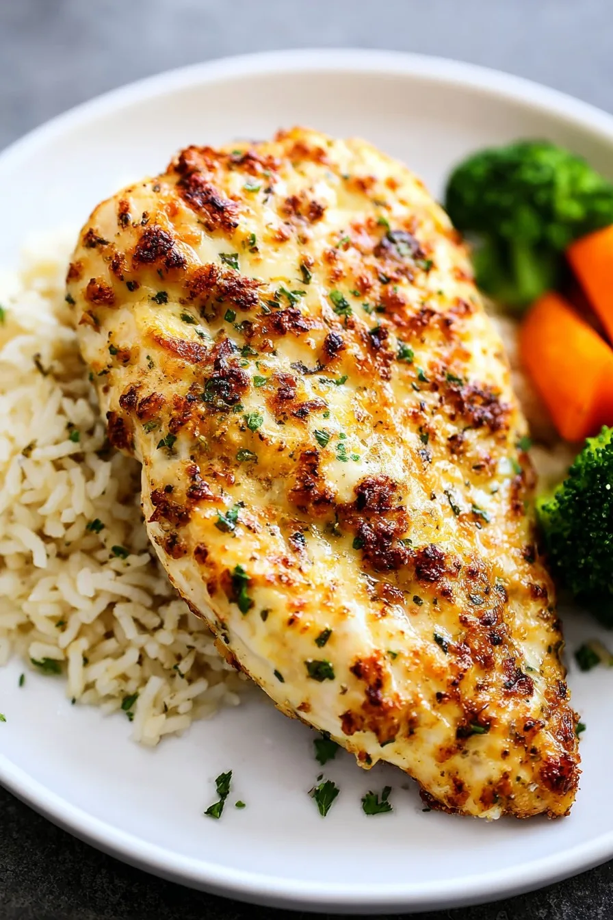 Air Fryer Garlic Parmesan Chicken