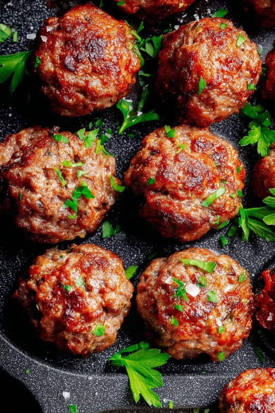 Air Fryer Meatballs