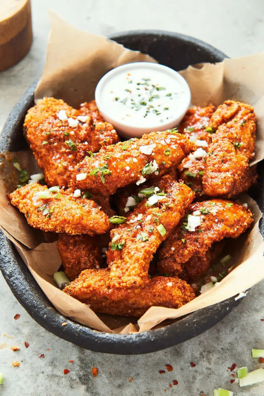 Blazing Buffalo Chicken Tenders