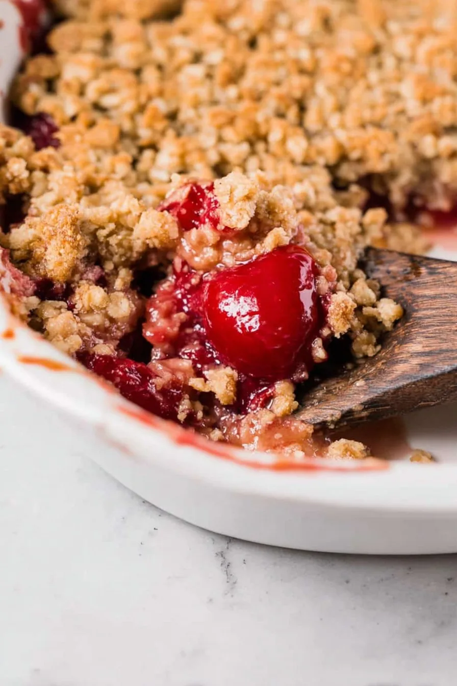 Cherry Crumble