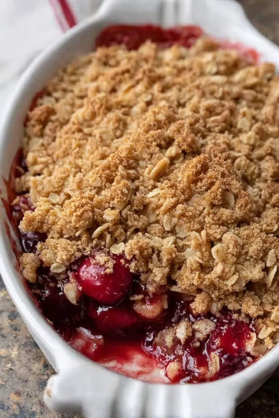 Cranberry Apple Crisp Recipe