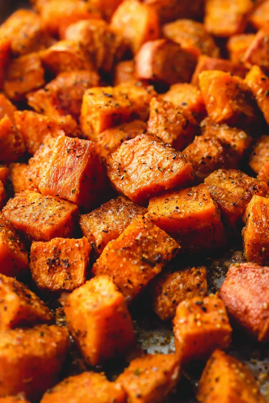 Crispy Roasted Sweet Potatoes