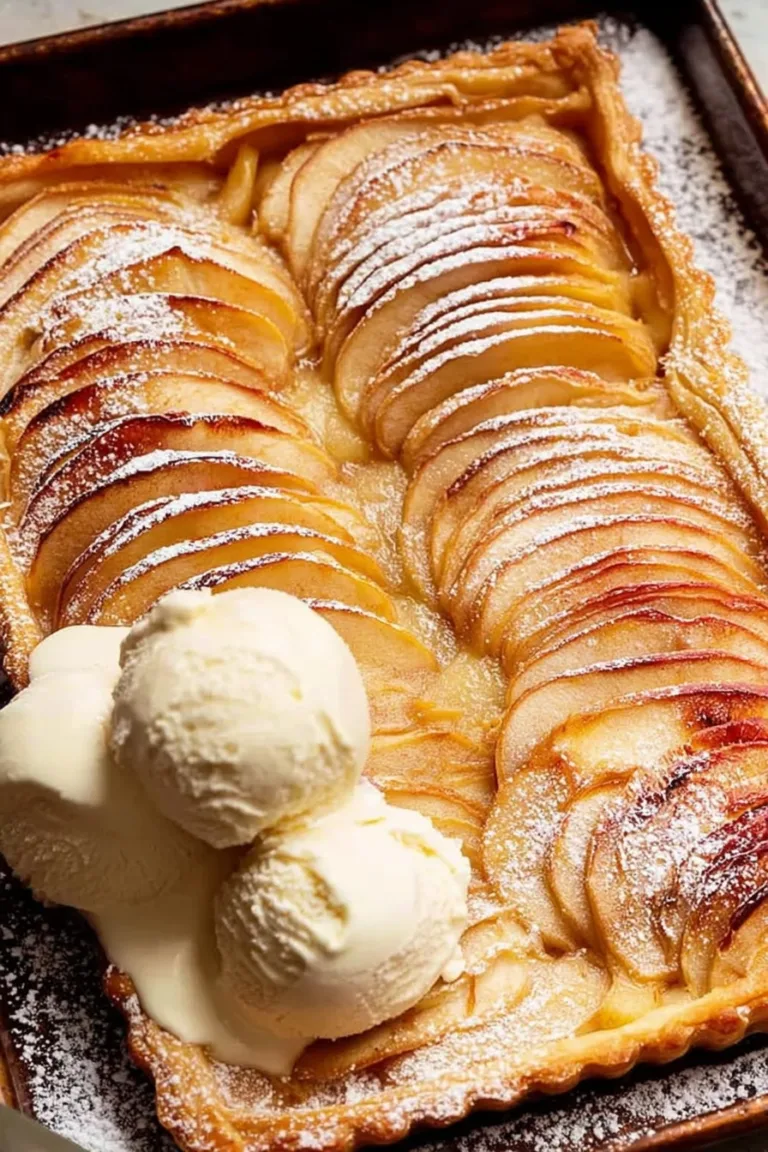 Easy French apple tart