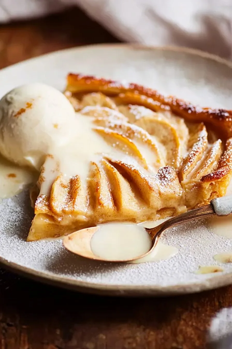 Easy French apple tart