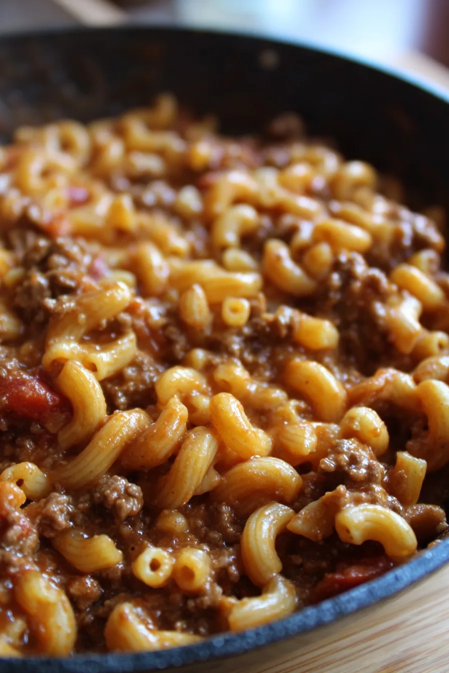 Homemade Hamburger Helper