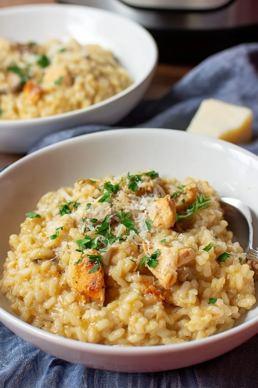 Instant Pot Chicken Risotto