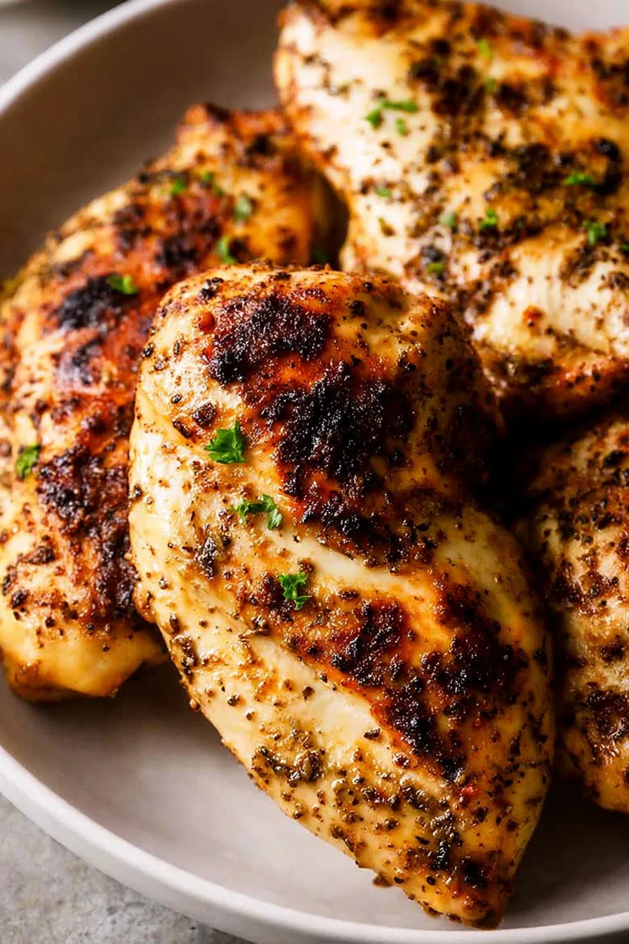 Juicy Air Fryer Chicken Breasts