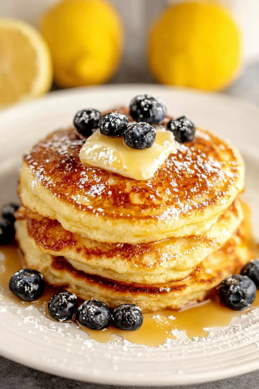 Lemon Ricotta Pancakes