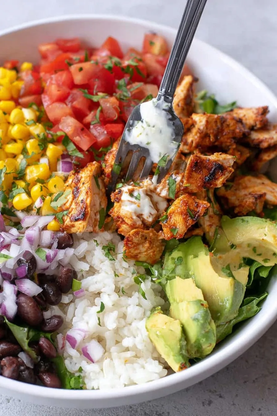 Chicken Burrito Bowl