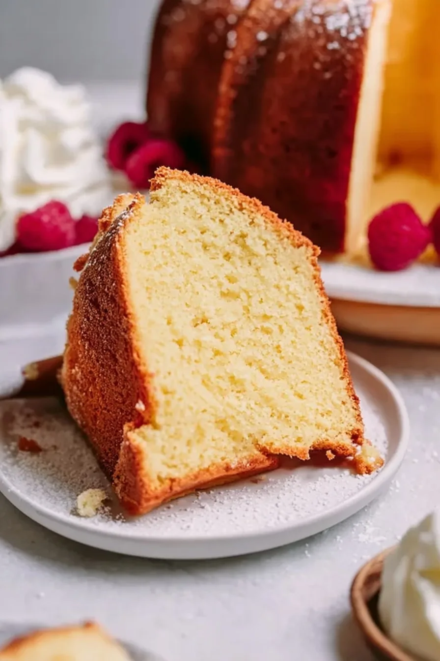 Classic Sour Cream Pound Cake