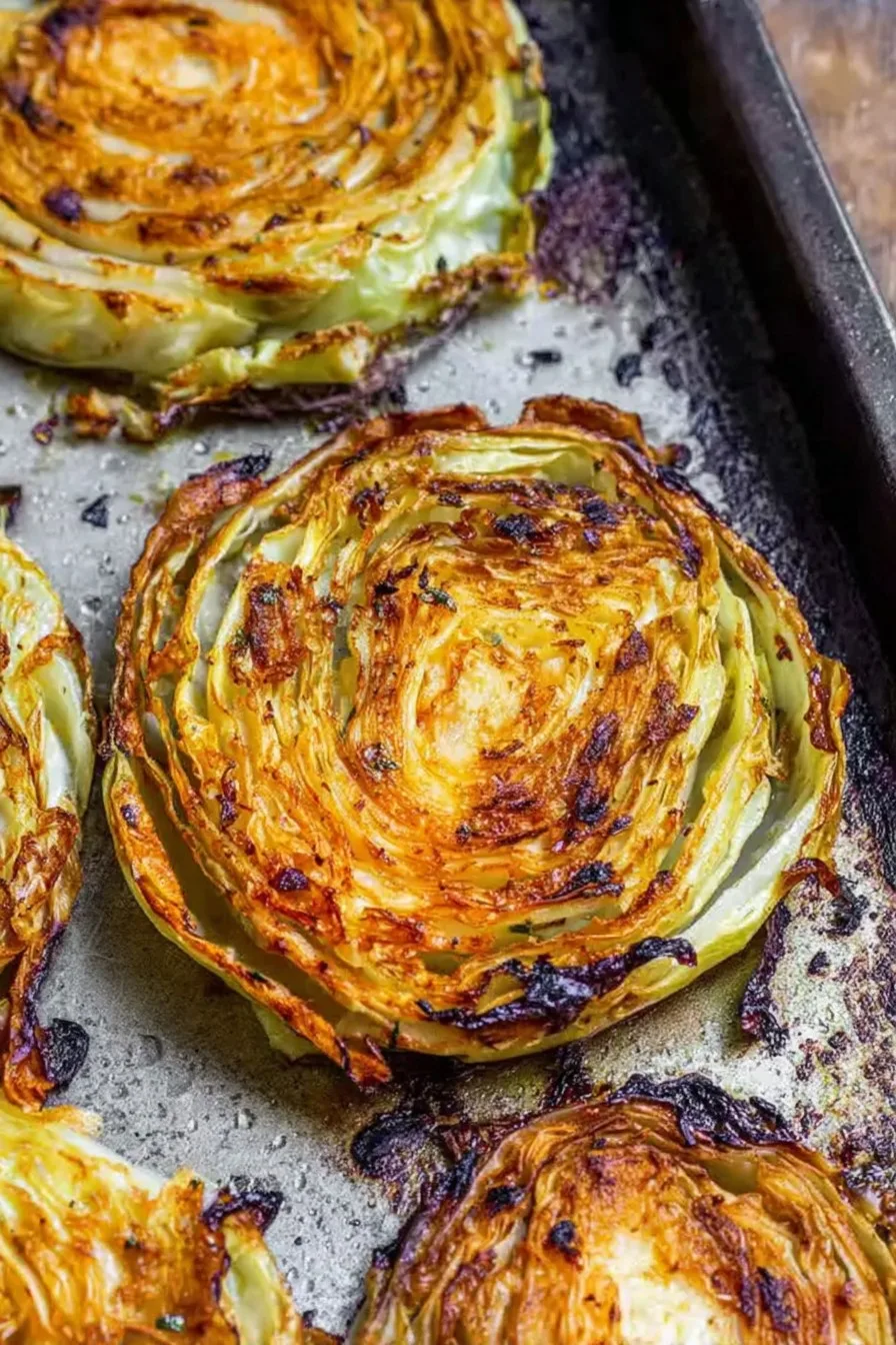 Easy Baked Cabbage Steaks