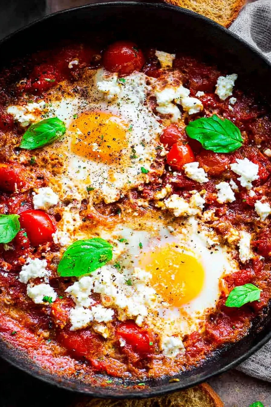 Easy Shakshuka for One