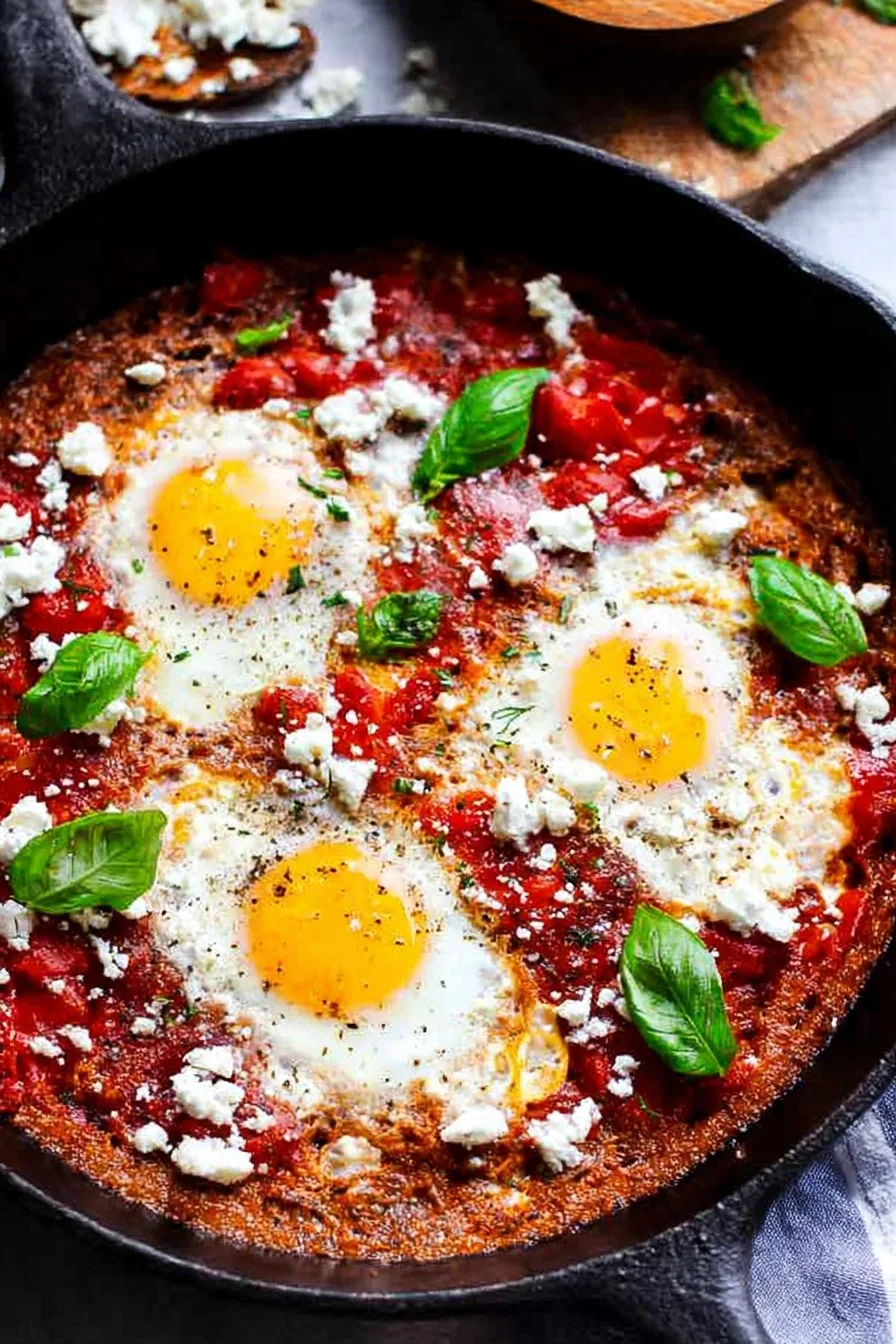 Easy Shakshuka for One