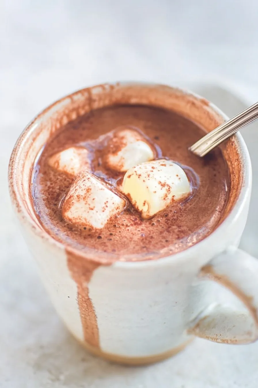 Hot Chocolate with Condensed Milk