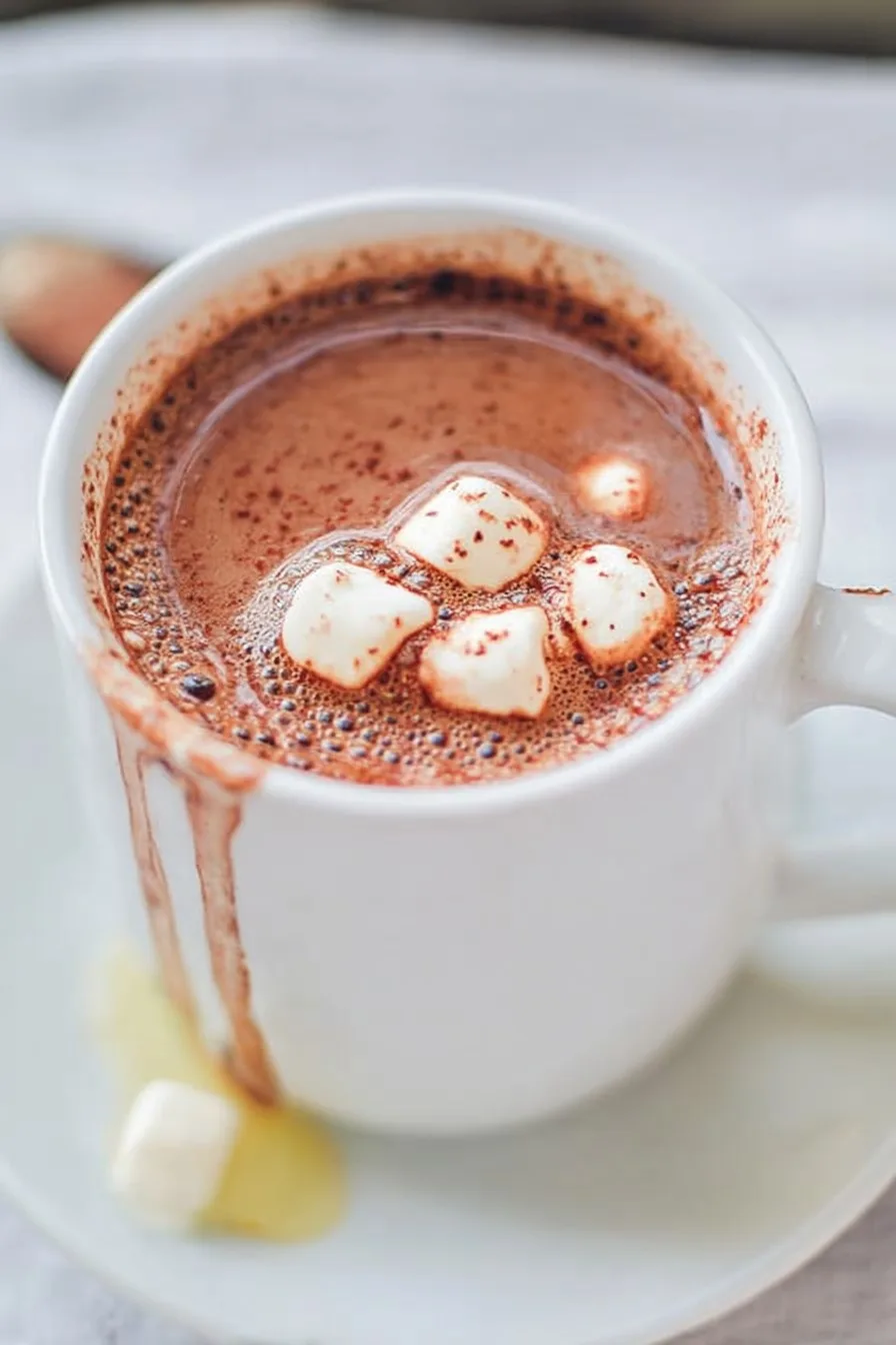Hot Chocolate with Condensed Milk