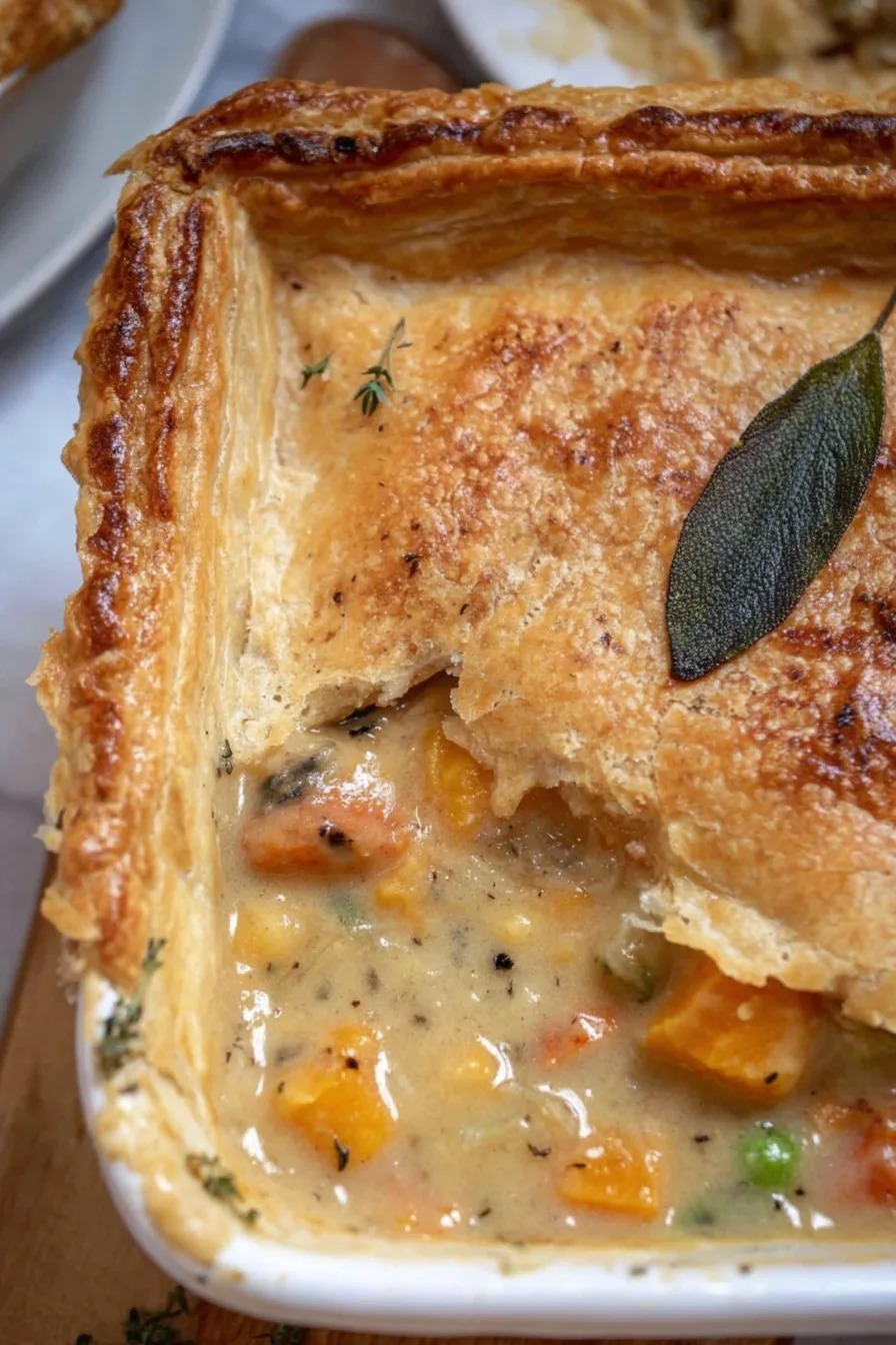 Loaded Butternut Squash Pot Pie