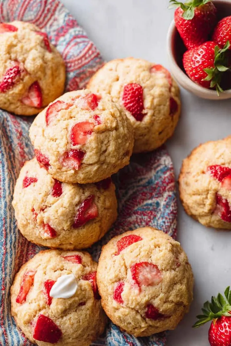 Strawberry Shortcake Cookies