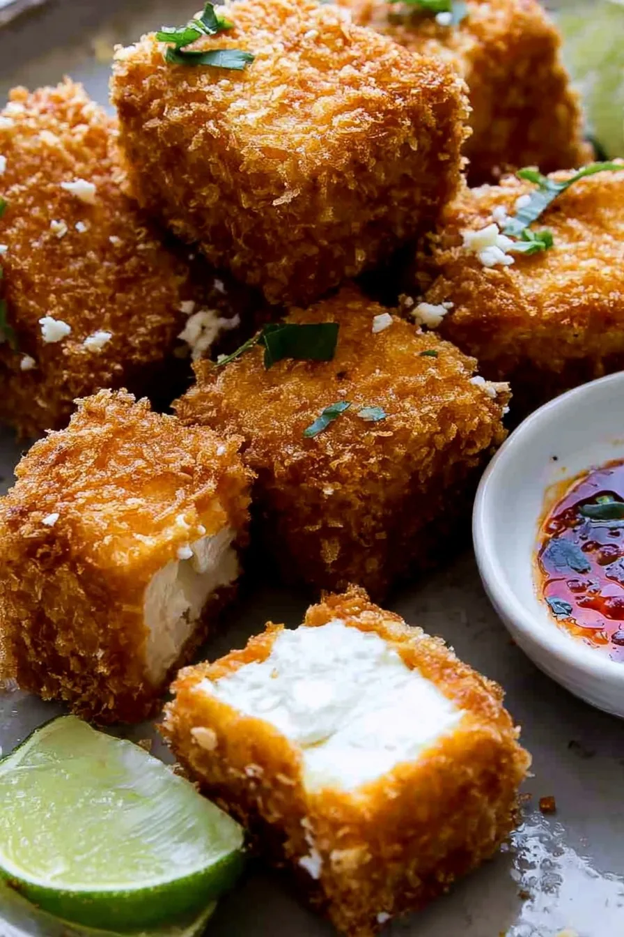 Super Crispy Fried Silken Tofu (Vegan)