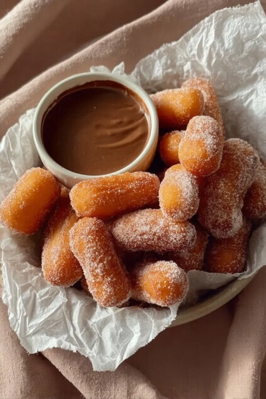 Sweet Air Fryer Churro Bites Recipe