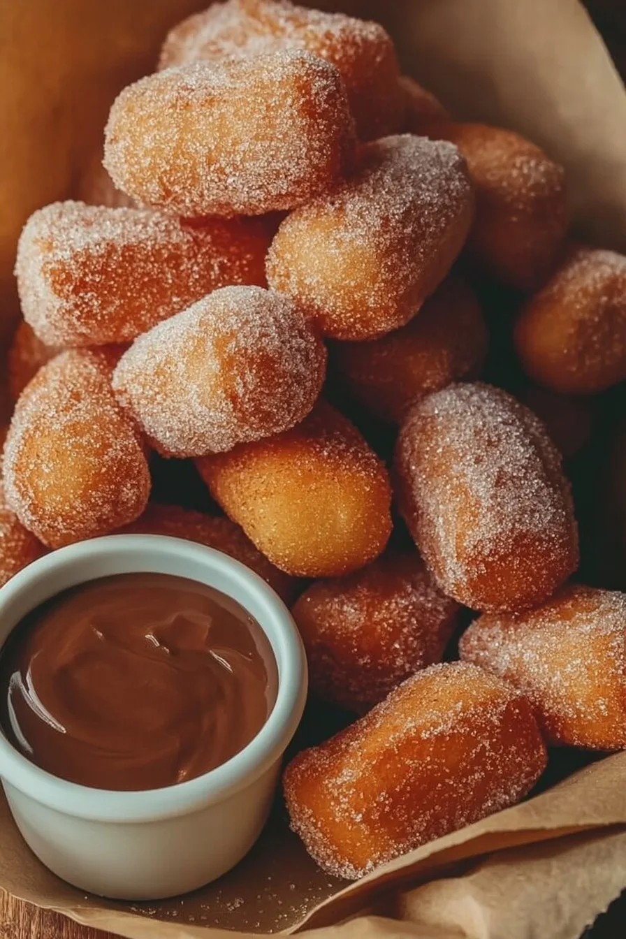 Sweet Air Fryer Churro Bites Recipe