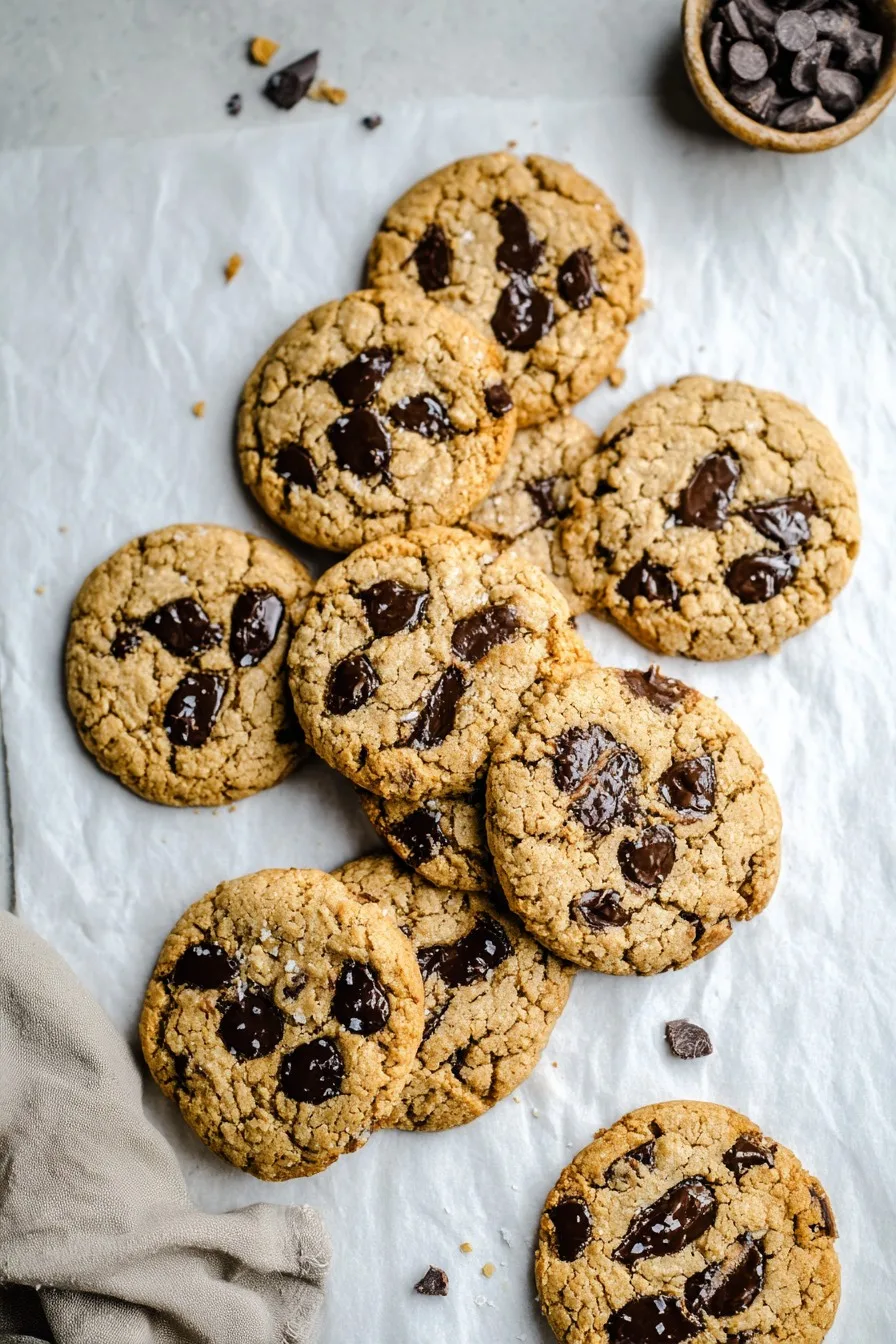 Vegan Chocolate Chip Cookies